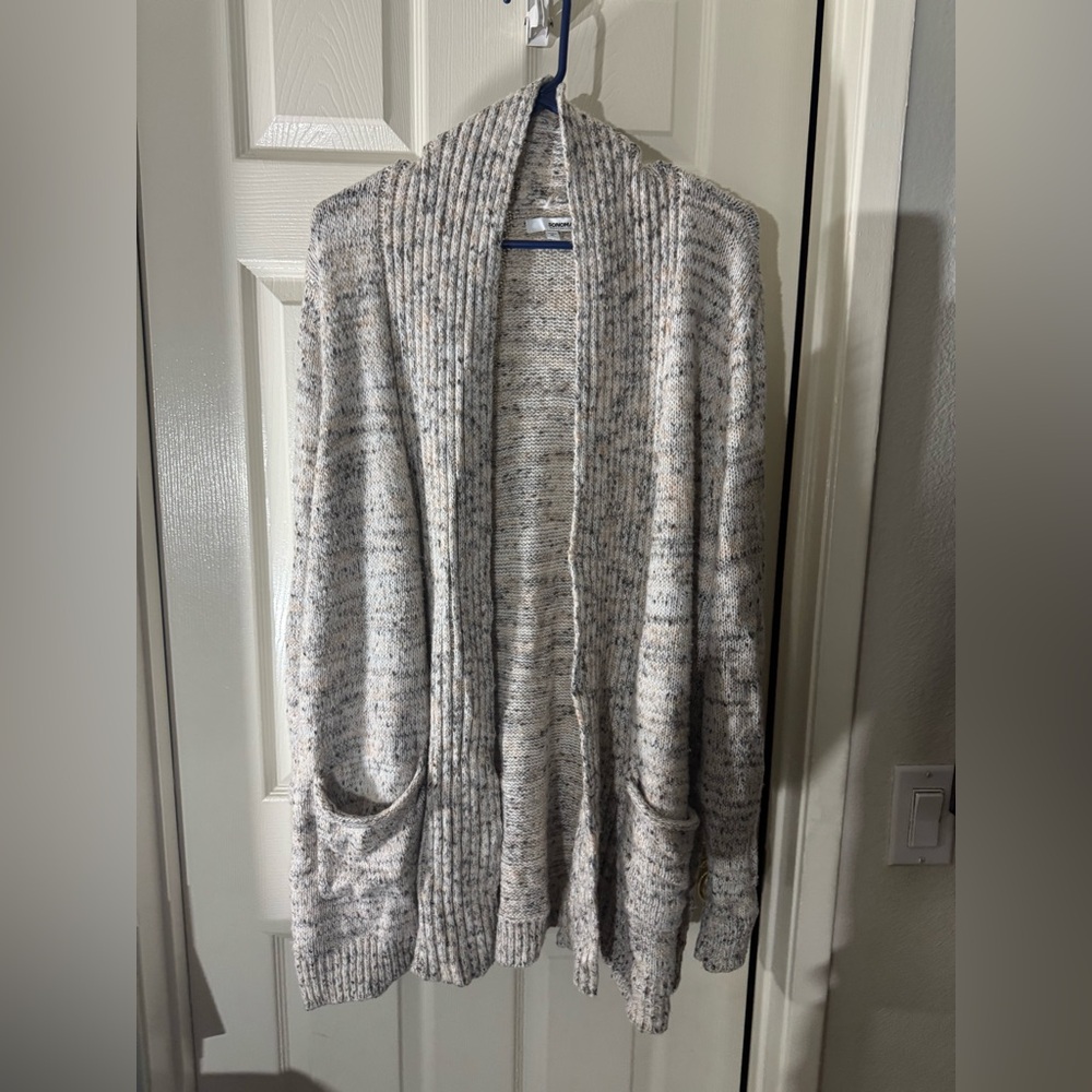 Sonoma Women's Cardigan - Cream and Gray